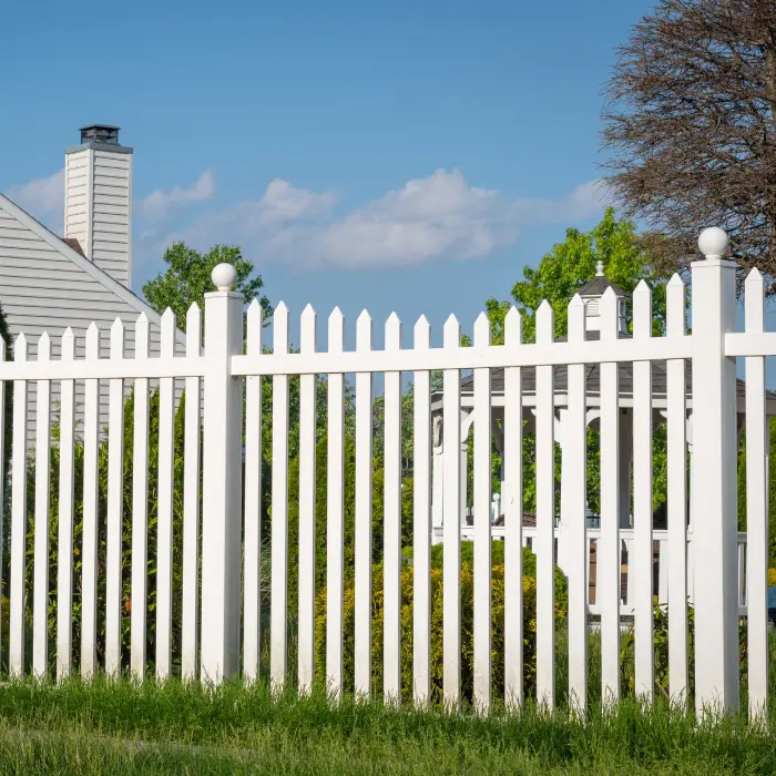 White picket fence installation service